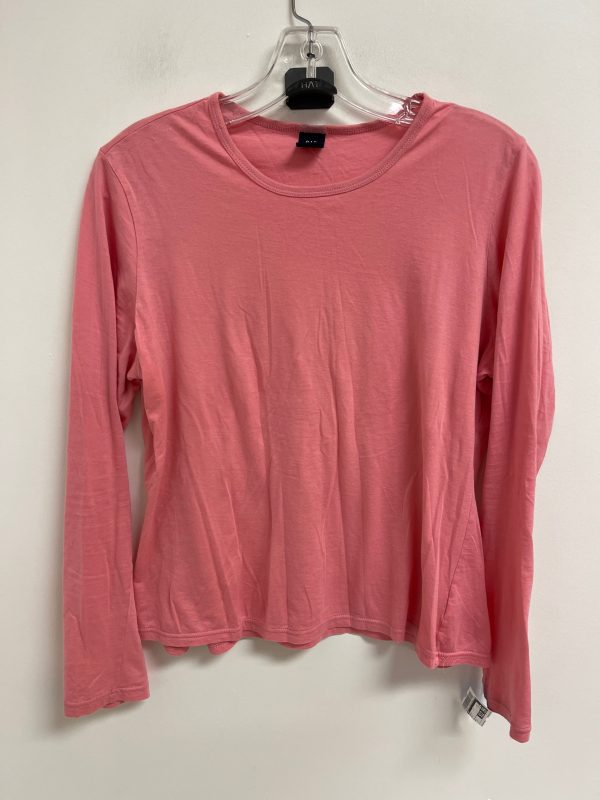 Top Long Sleeve By Gap In Pink, Size: L on Sale