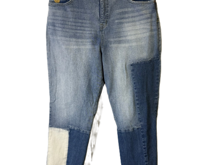 Jeans Skinny By Gloria Vanderbilt In Blue Denim, Size: 16 Online now