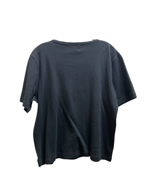 Top Short Sleeve By Clothes Mentor In Black, Size: 2x Supply