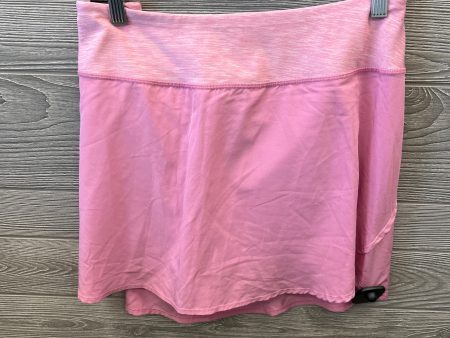 Athletic Skort By Clothes Mentor In Pink, Size: Xl For Discount