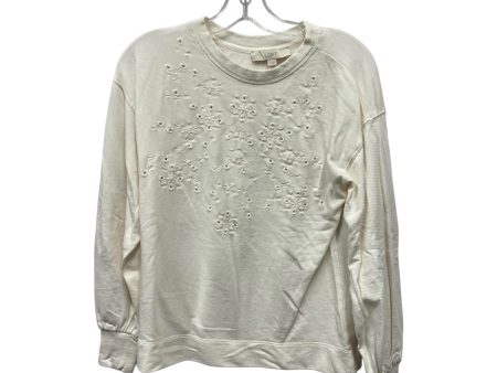 Top Ls By Loft In Beige, Size:Xs Sale