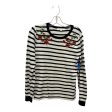 Top Ls By Loft In Black & White, Size:M Online