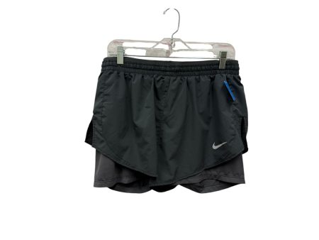 Athletic Shorts By Nike Apparel In Grey, Size:L Cheap