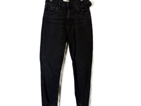 Jeans Skinny By Agolde In Black Denim, Size: 6 on Sale