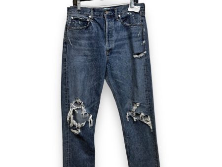 Jeans Boot Cut By Agolde In Blue Denim, Size: 8 Hot on Sale