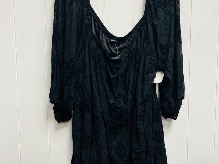 Top Short Sleeve By Torrid In Black, Size: 5 Online Sale