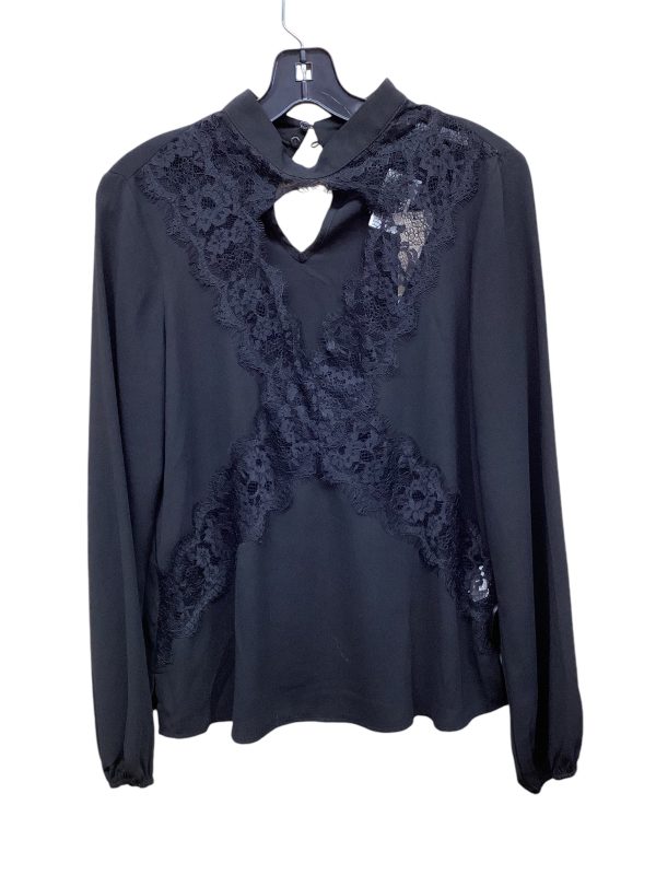 Top Long Sleeve By Clothes Mentor In Black, Size: S on Sale