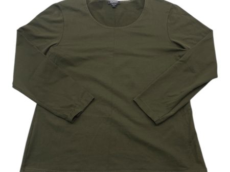 Top Long Sleeve By Worth Ny In Green, Size: Xl Sale