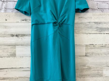 Dress Party Midi By London Times In Teal, Size: L Online Sale