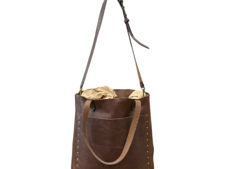 Tote Leather By Madewell, Size: Medium on Sale