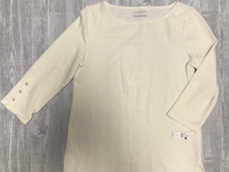 Top Long Sleeve By Talbots In Cream, Size: S Online