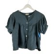 Top Short Sleeve By Roolee In Blue, Size: M Supply