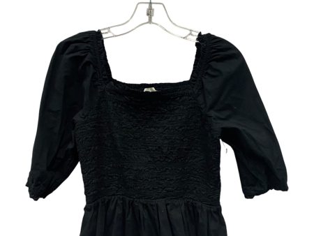 Top Ss By Loft In Black, Size:S Discount