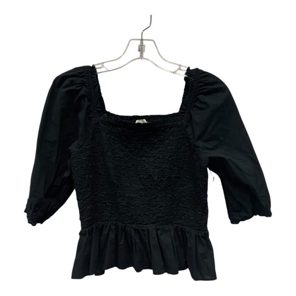 Top Ss By Loft In Black, Size:S Discount