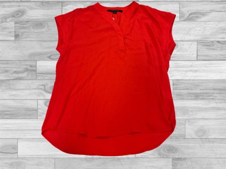 Top Short Sleeve By Cynthia Steffe In Red, Size: L on Sale