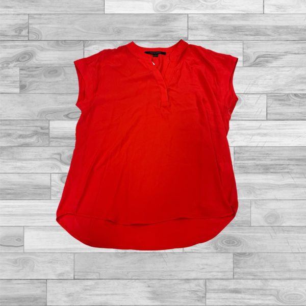 Top Short Sleeve By Cynthia Steffe In Red, Size: L on Sale