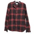 Top Ls By Madewell In Plaid Pattern, Size:L Online Sale