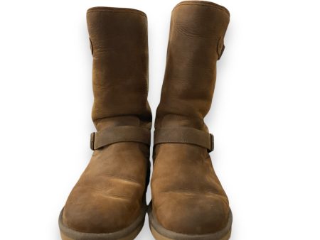 Boots Designer By Ugg In Brown, Size: 9 For Cheap