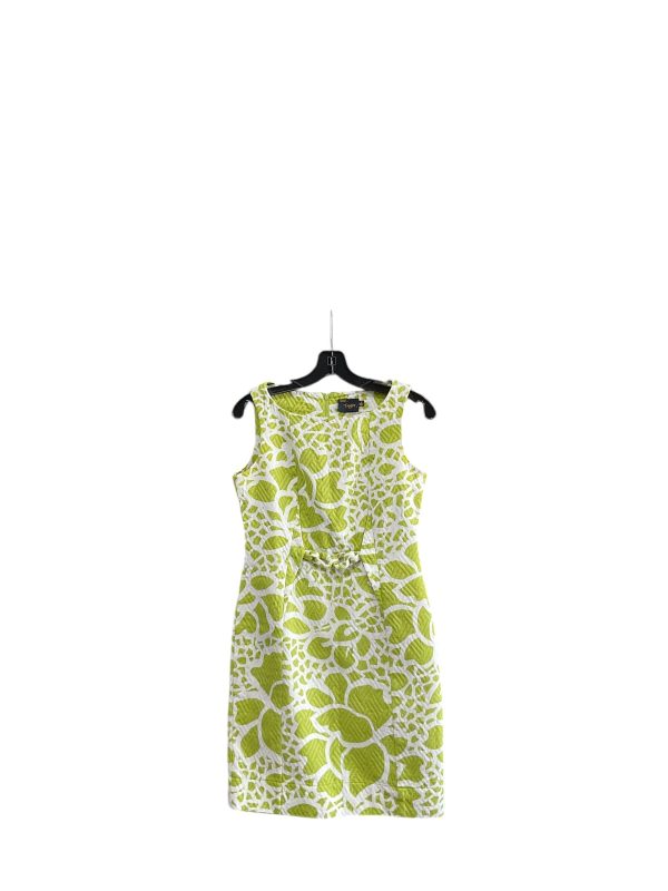 Dress Casual Midi By Just Taylor In Green, Size: 2 For Discount