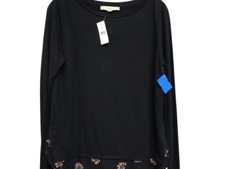 Top Ls By Loft In Black, Size:S on Sale