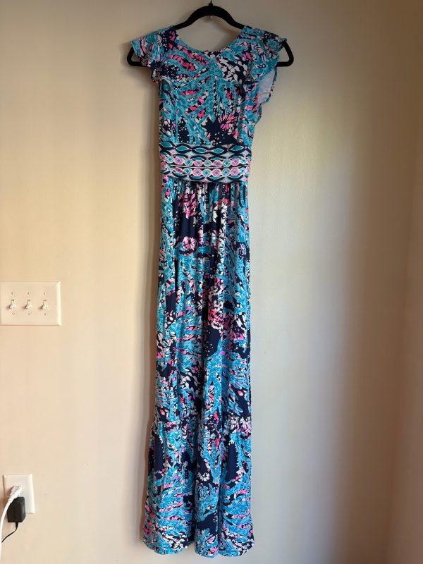 Dress Party Long By Lilly Pulitzer In Multi-colored, Size: Xs Online now