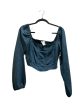 Top Long Sleeve By Clothes Mentor In Blue, Size: L Discount