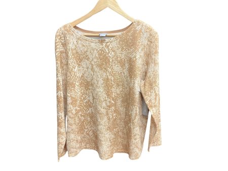 Top Long Sleeve By Chicos In Snakeskin Print, Size: Xl Discount