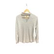 Top Long Sleeve By Cupio In Grey, Size: S on Sale