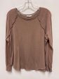 Top Long Sleeve By Clothes Mentor In Brown, Size: M on Sale