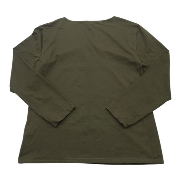 Top Long Sleeve By Worth Ny In Green, Size: Xl Sale