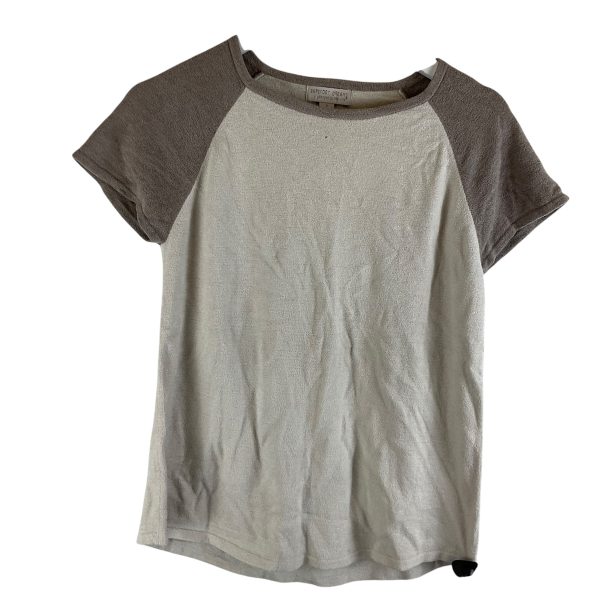 Top Short Sleeve By Barefoot Dreams In Cream, Size: S Hot on Sale