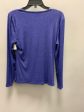 Top Long Sleeve By Inc In Blue, Size: Xl Sale