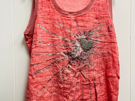 Top Sleeveless By tempo paris In Red, Size: Xl For Cheap