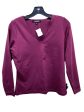 Top Long Sleeve By Karen Kane In Purple, Size: M For Sale