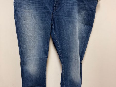 Jeans Skinny By Ava & Viv In Blue Denim, Size: 22 Online Hot Sale