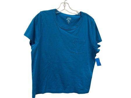 Top Ss Basic By J. Crew In Blue, Size:Xl Cheap