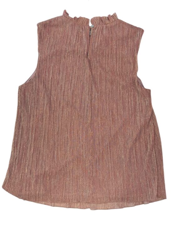 Top Sleeveless By Anthropologie In Pink, Size: S Cheap