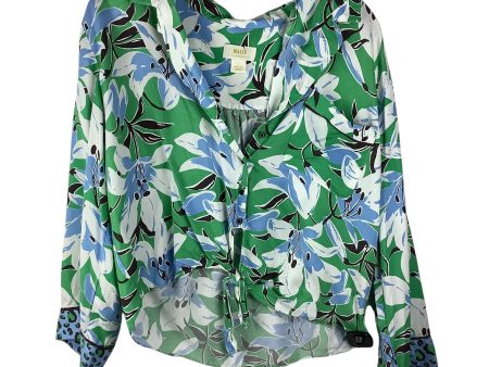 Top Long Sleeve By Maeve In Green, Size: M Discount