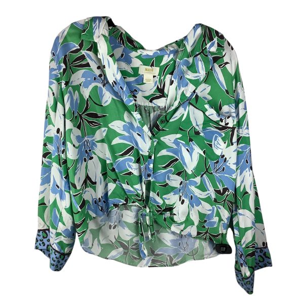 Top Long Sleeve By Maeve In Green, Size: M Discount