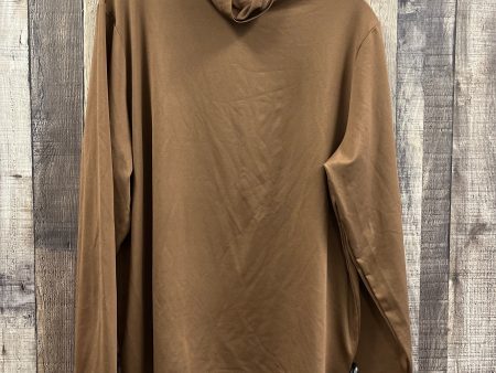 Top Long Sleeve By Susan Graver In Brown, Size: Xl Sale