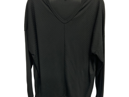 Top Long Sleeve By White Birch In Black, Size: M Sale