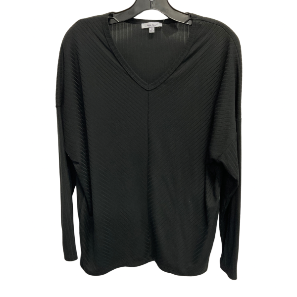 Top Long Sleeve By White Birch In Black, Size: M Sale