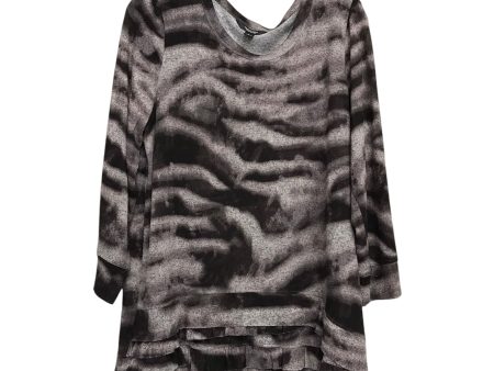 Top Ls By Simply Vera In Animal Print, Size:L For Cheap