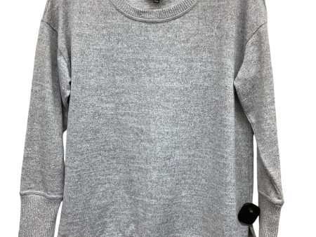 Top Long Sleeve By Talbots In Grey, Size: Sp For Discount