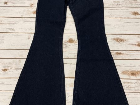 Jeans Flared By Cme In Blue Denim, Size: 4 Supply