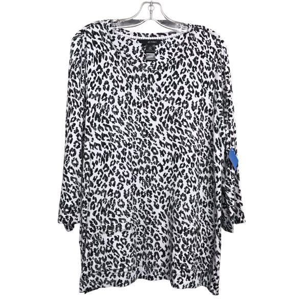 Top Ls By Ali Miles In Animal Print, Size:L For Sale